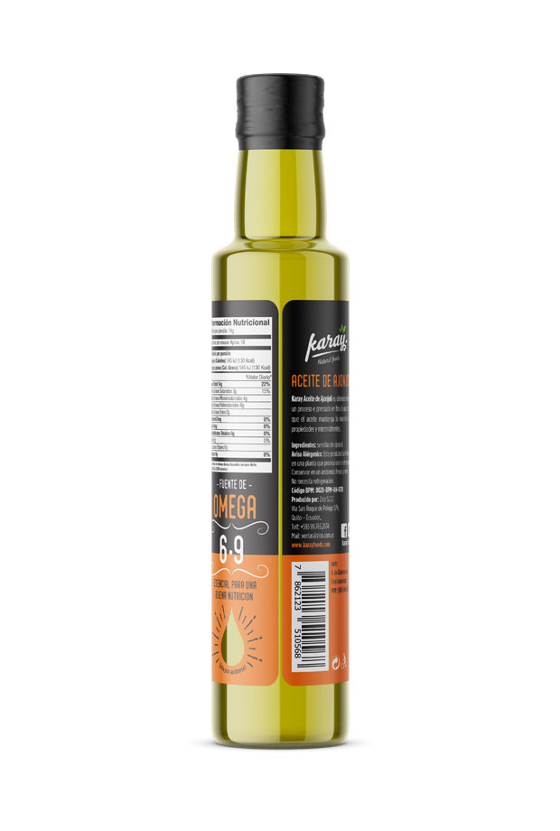 Karay aceite ajonjoli